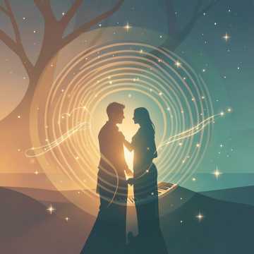 年轮叠着你的影子