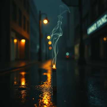 This cigarette is my only line