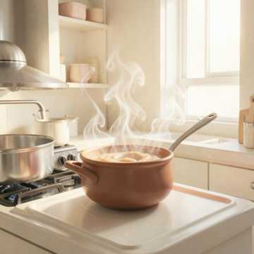 灶台上的那年粥