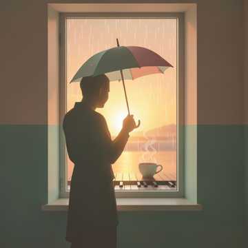 你是晴天的侧脸