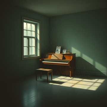 琴键上褪色的风