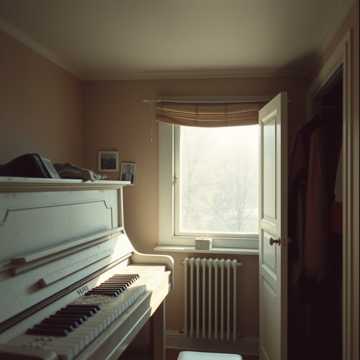 旧钢琴落灰