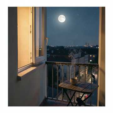 阳台那扇忘了关的窗