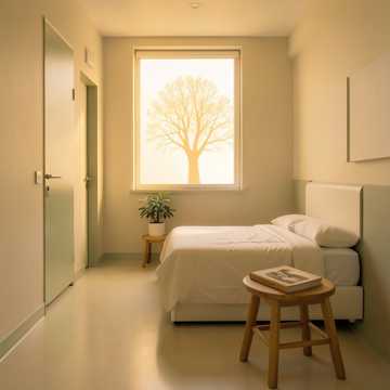 病号服上的烟味