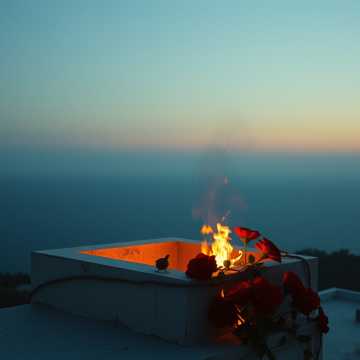 荆棘冠冕燃成灰