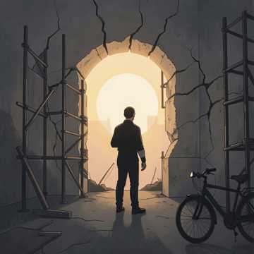 水泥裂缝里长太阳