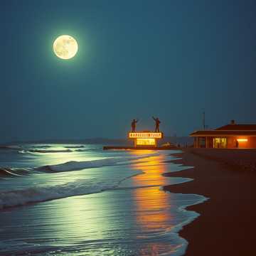 未兑现的弧形海岸