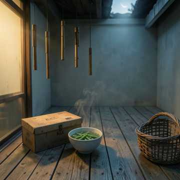 矮墙下晒破行囊