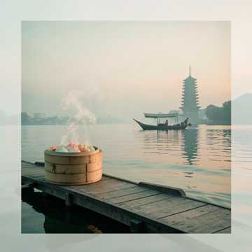 粽叶鼓风舟