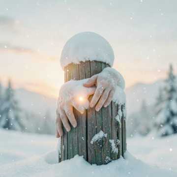 落在你肩上的雪