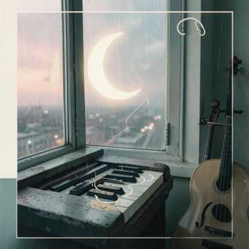 琴键淋湿的昨夜