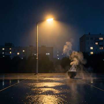 一盏路灯的独白