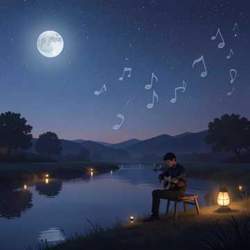 月光洒在心事上