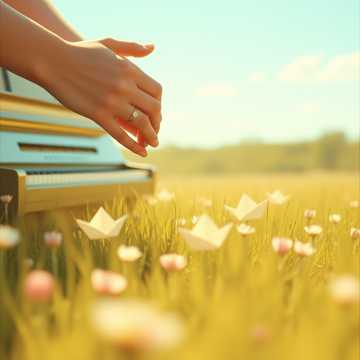 糖纸落进暖风里