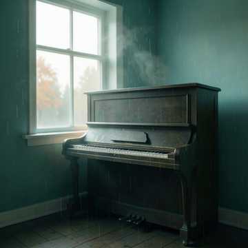 旧钢琴里的雨声