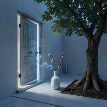 半窗花事  烟雨煮茶  落雪无声  月下