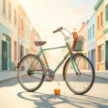 橘子汽水味的书签