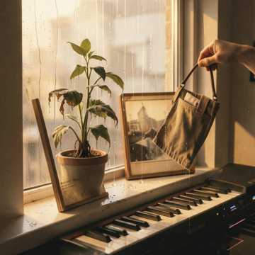 橡皮筋断的雨天