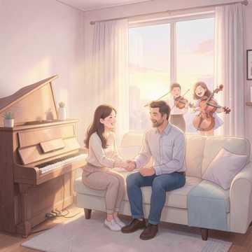 家的晨光与星灯