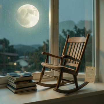 摇椅偷走两点的月光