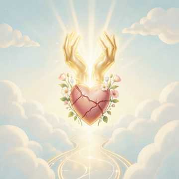 耶稣的双手治愈了我