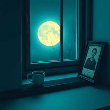 窗台那杯冷咖啡