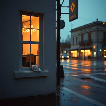 冷咖啡与流浪猫