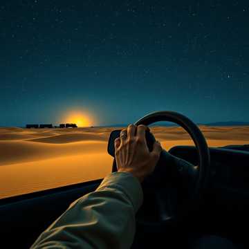 西北风擦过方向盘