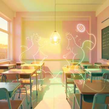 影子也学我躲藏