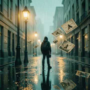 旧相册里的蝉声