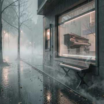 无人接听的雨声