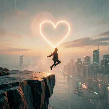 悬崖蹦极的赌注