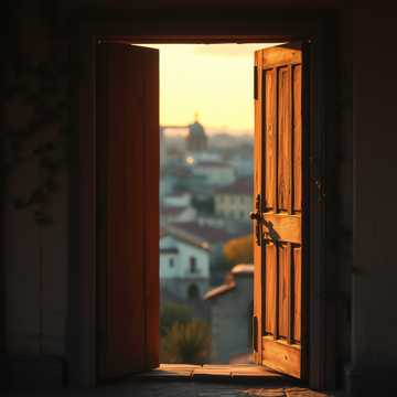 那扇木门的指纹