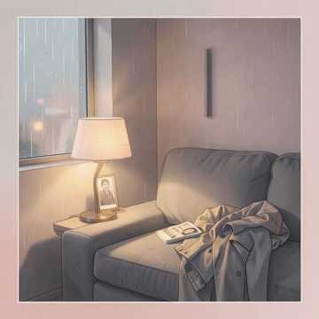 一盏灯陪雨碎掉