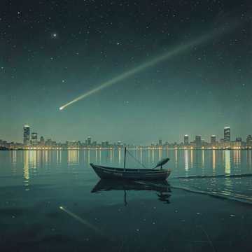 星河泪，一人舟