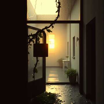 锈锁吞下三寸光