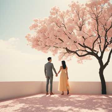 白纱旋舞着夏天