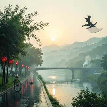 晨光里的中国心