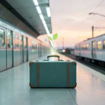 薄荷味的行李箱