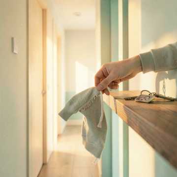 剪断的连帽衫线