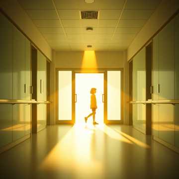 发光的硬币早安