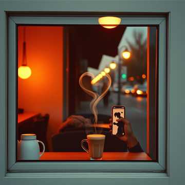 奶油晨光里吻你