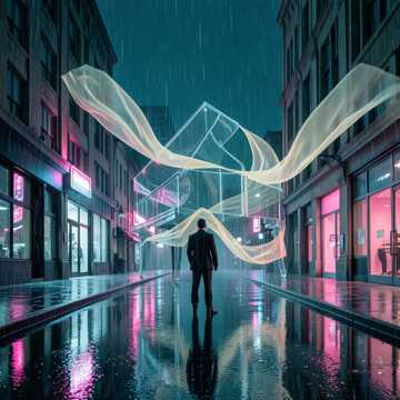 一城烟雨半生客