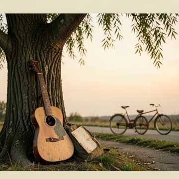 槐树下弹碎的月光