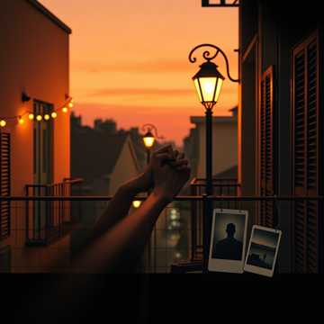 暮色牵着旧时光