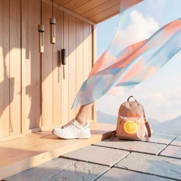 橘子汽水的午后