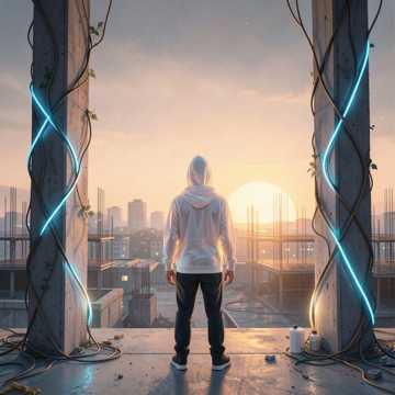 混凝土向上生长