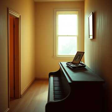 琴声未干的合照