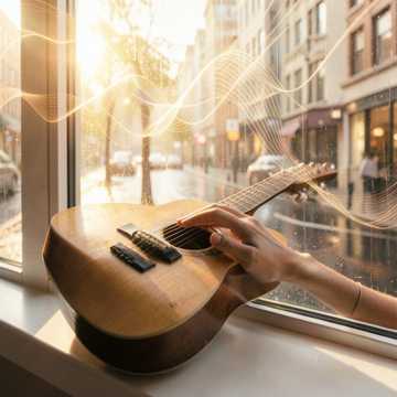 蜜糖敲在玻璃上