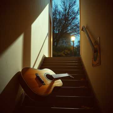 木吉他枕着晚风